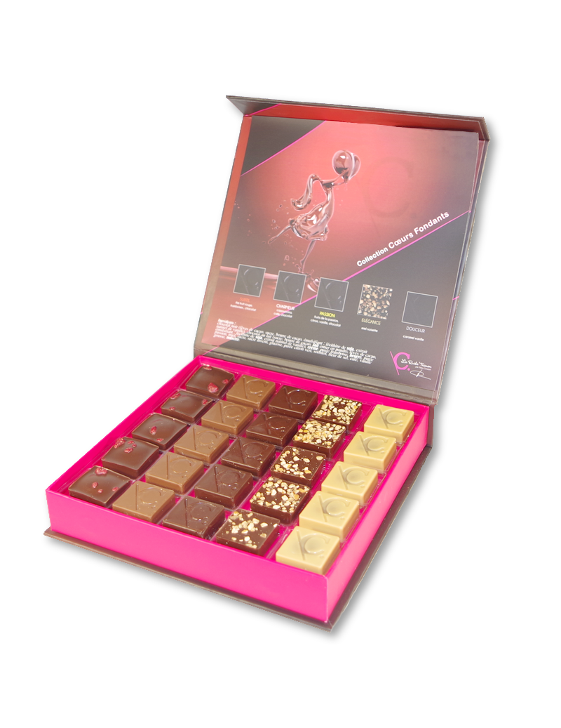 Coffret Cœurs fondants