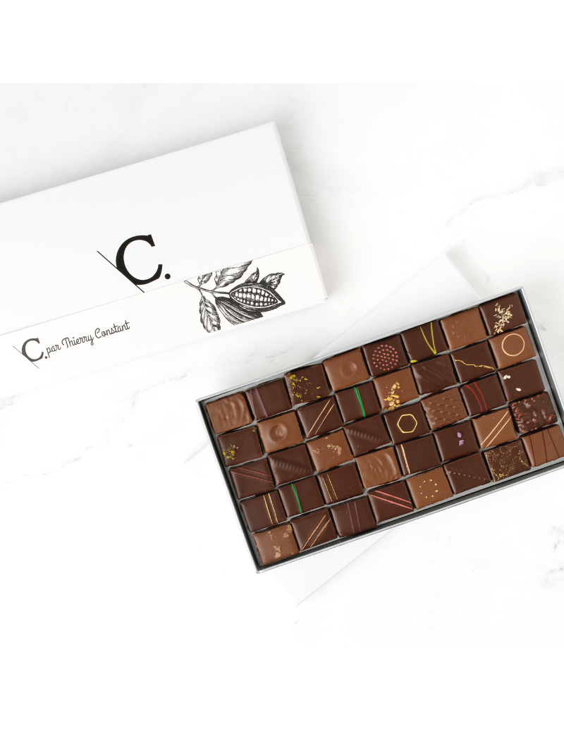 Coffrets de chocolats > Assortiment chocolat noir et lait