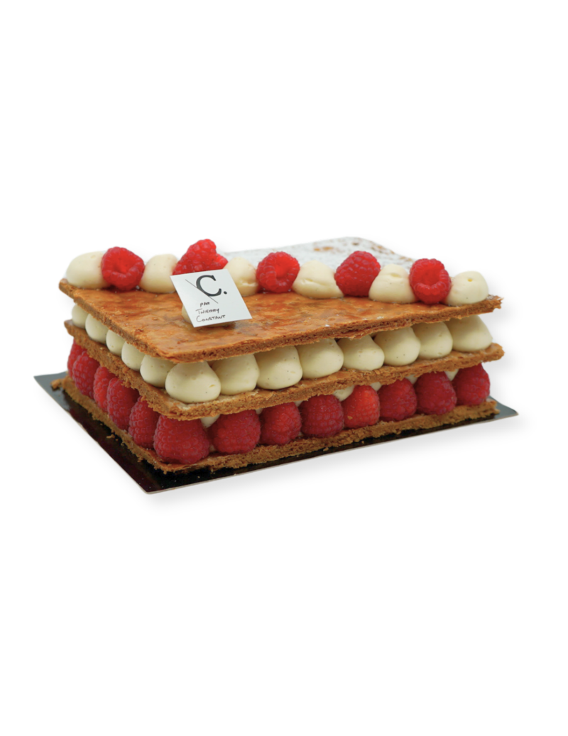 Millefeuille framboises