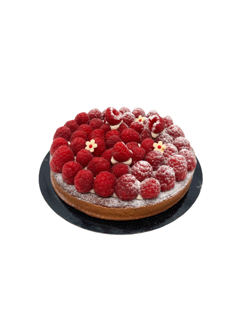 Tarte aux framboises